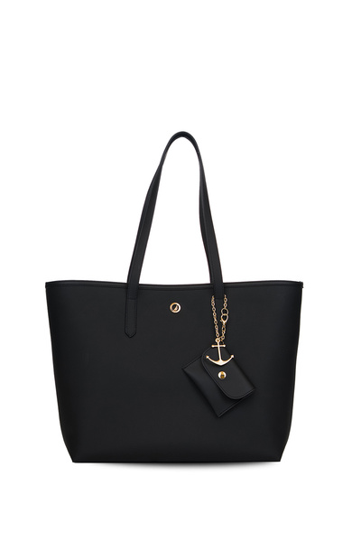 Black-Black Women's Shoulder Bag Cn7643t