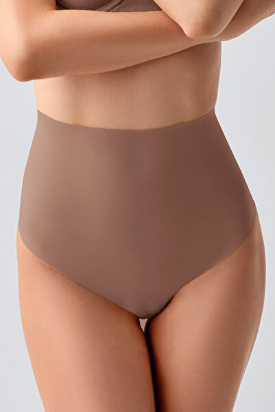 NEWBRA LINGERIE Chiloți pentru femei cu talie înaltă String Laser croială , 369206