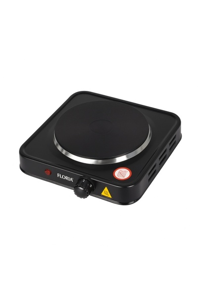 Floria Plită electrică ZLN-2828, 1500 W, 1 arzător din fontă, termostat regla...