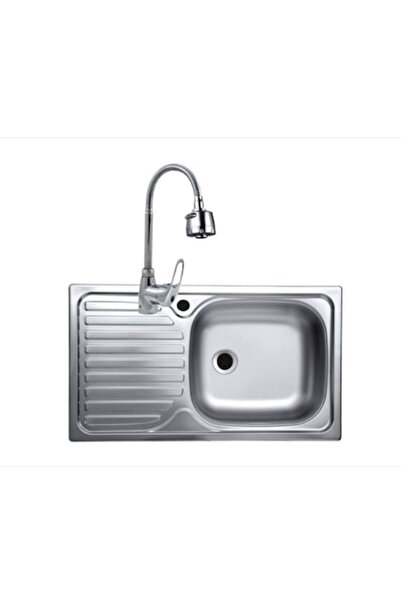 TMP Set chiuvetă Raulconstruct cu baterie flexibilă Swan, oțel inoxidabil, cu...