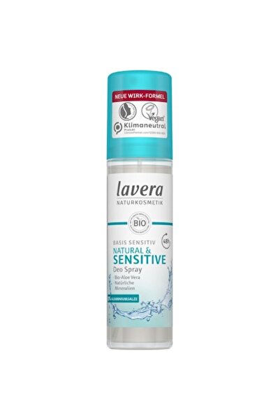 Lavera Αποσμητικό σπρέι Basis Sensitive με αλόη βέρα, 75 ml