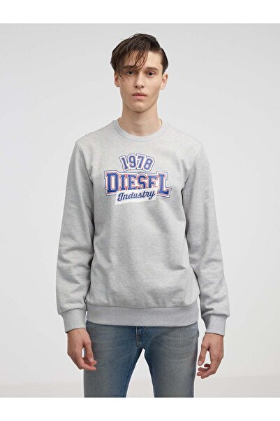 Diesel Grey Hoodie (A03372RHATY9CB-3947971) Men