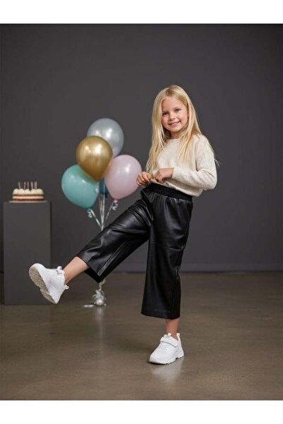 Zekids Pantaloni de piele pentru fete