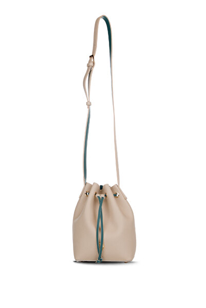 U.S. Polo Assn. حقيبة ماسنجر نسائية كريمية اللون Us26149