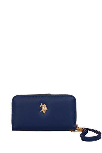 U.S. Polo Assn. Geantă portofoliu pentru femei, albastru marin Usc26347