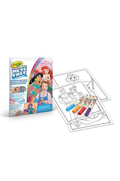 Crayola مجموعة ديزني برينسيس كولور وندر، كتاب تلوين، أقلام تلوين كولور وندر