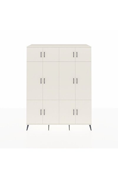 Dienni Kronos Gardrop 10 Raflı 12 Kapaklı 2 Askılı 176x59x221 Aytaşı-Aytaşı