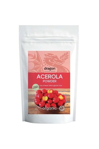 Dragon Superfoods Bio Acerola Pulbere Liofilizata Dragon Superoods 75 g
