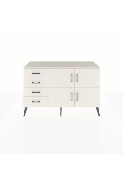 Dienni Kronos Konsol 2 Raflı 4 Çekmeceli 4 Kapaklı 132x59x83 Aytaşı-Aytaşı/Ay...