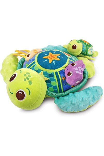 VTech Baby Jucărie interactivă muzicală de pluș țestoasă, multicoloră