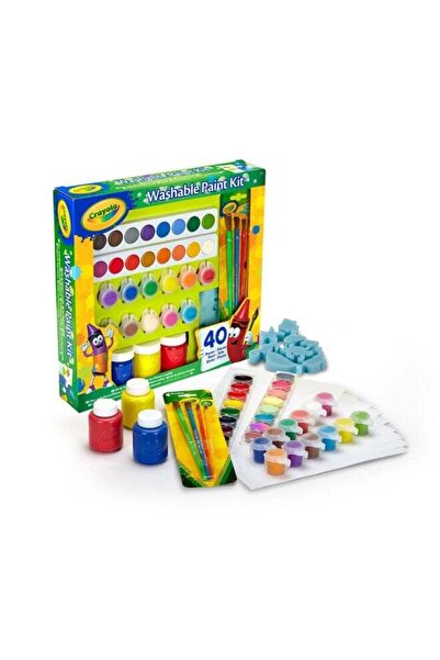 Crayola Washable Paint Kit with Lids