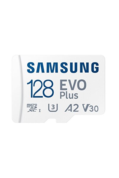 Samsung Evo Plus MicroSDXC Memory Card with SD Adapter, 128 GB, MB-MC128KA