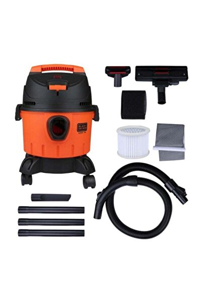 Black&Decker BLACK+DECKER Wet & Dry Vacuum Cleaner 10L 1200W WDBD10-B5 Orange/Black