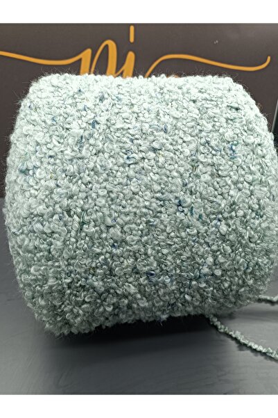 Pİ Yarn خيط بوكليت كبير الحجم 500 جرام، خيط للحياكة اليدوية، أزرق فاتح