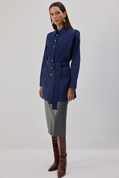 Touché Privé BELLY POPLIN SHIRT