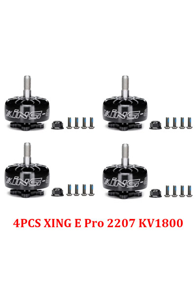 Choice 4 قطع من محركات iFlight XING E Pro 2207 KV1800 بدون فرش، متوافقة مع 6 ...