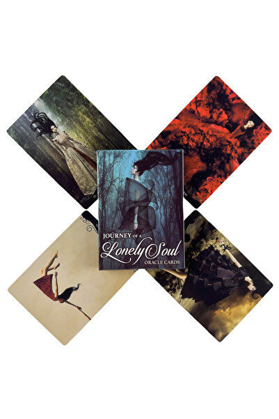 Choice ٤٧٨ بطاقة أوراكل "رحلة روح وحيدة" ١٠٫٣ × ٦ سم، مجموعة تاروت، نمط قوطي ...
