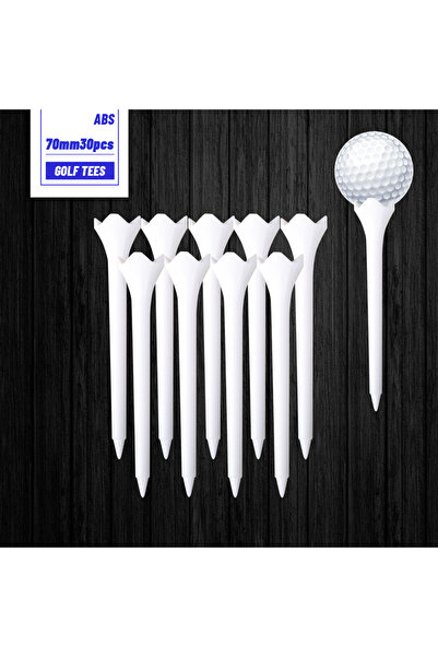 Choice 30 قطعة من مقاعد الجولف البلاستيكية الاحترافية مقاس 70 مم تعزز المتانة...