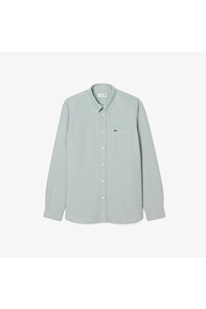 Lacoste قميص أكسفورد بقصة عادية - CH1911-00-737