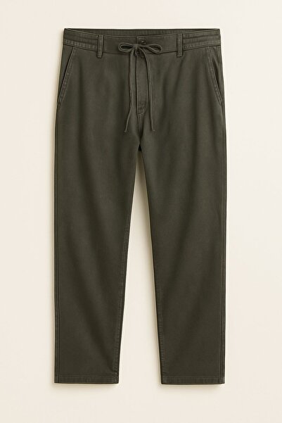 BARRELS AND OIL Pantaloni pantaloni jogger Fit pentru bărbați K-AG05 - Kaki