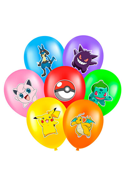 Choice مجموعة أخرى من 28 بالونًا لحفلات بوكيمون، 28 بالونًا لعيد ميلاد بوكيمو...