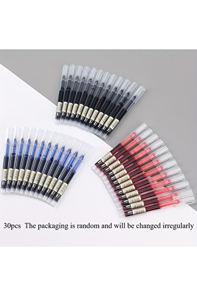 Choice مجموعة متنوعة من 30 قلم حبر جاف سائل سريع الجفاف، 0.5 مم - كتابة سلسة،...