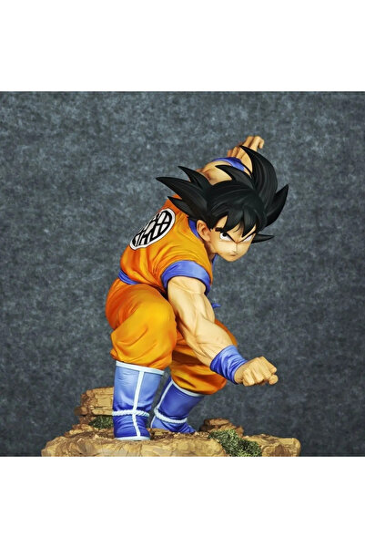 BANDAI بدون صندوق، هيكل طرفي كرتوني من دراغون بول، زينة مكتبية، بدء تشغيل غوكو، صنع يدوياً
