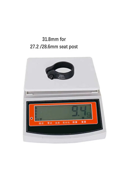 Choice 31.8mm ELITAONE Carbon Seat Posts Clamp 31.8/34.9mm 9g Bicycle Seatpos...