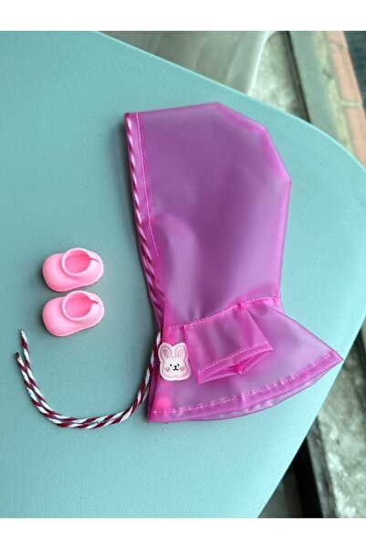 Choice طقم ملابس دمية لابوبو مكون من قطعتين باللون الأحمر الوردي، طقم واحد، م...