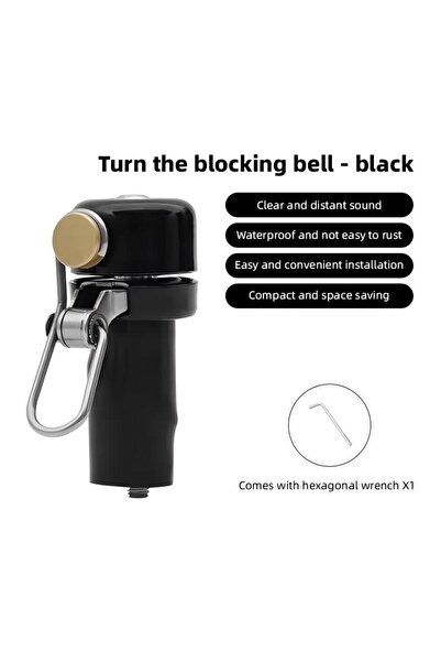 Choice جرس دراجة عادي من BELL، يُثبّت على مقود الدراجة، بوق صغير الحجم يُصدر ...