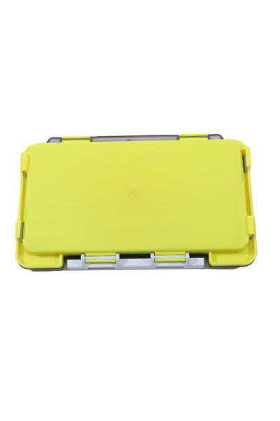 Choice Yellow 1/2/3pcs Fishing Box Portable Sponge Pad Fly Lures Boxes Jig He...