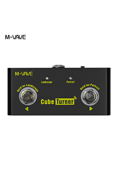 Choice كيوب تيرنر بلس إم-فاف، جهاز تقليب صفحات لاسلكي صامت بدواسة قدم، قابل لإعادة الشحن عبر منفذ USB