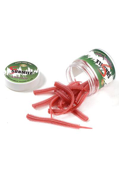 Choice طُعم صيد سمك القاروص والسلمون المرقط، لون 02 صن ميل، 10 قطع، 8.2 سم، ط...