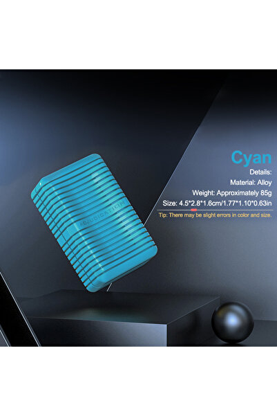 Choice 13248-05 1 EDC Fidget Slider Rotating Anti Pressure Metal Soap Sensory...