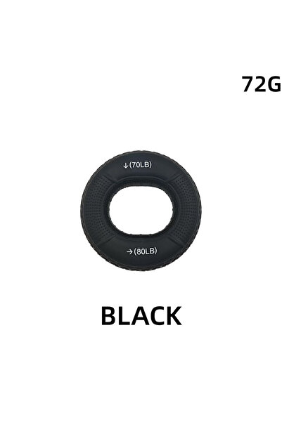 Choice أسود - 70-80 رطل - قطعة واحدة من مقوي قبضة اليد المصنوع من السيليكون -...