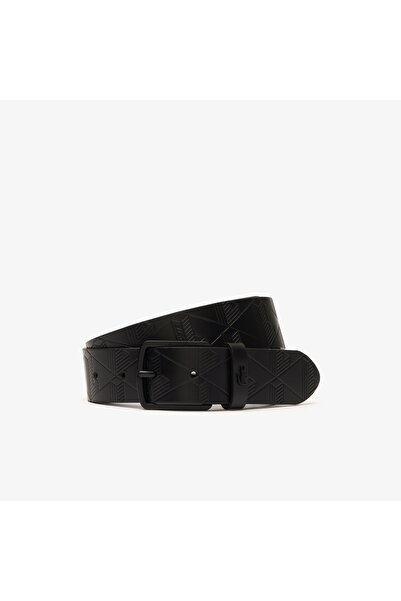 Lacoste Monogram Leather Belt - RC4093-000