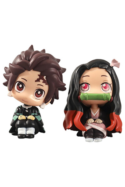 Choice1 بانداي 2 قطعة مجموعة مع صندوق 8/9 سنتيمتر أنيمي لطيف Q الإصدار شيطان ...