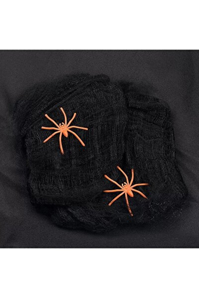 Choice شبكة عنكبوت سوداء 23 غرام لتزيين الهالوين، يمكنك صنعها بنفسك، مناسبة ل...