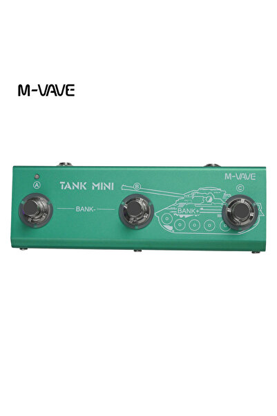 Choice M-vave Tank Mini Multic Effect Guitar Pedal,Support IR and OTG Recording,Built-in Cab,Amp,Mod,FX,...