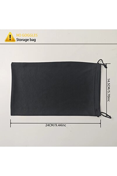Choice علبة نظارات شمسية XJ-DBD، نظارات تزلج كبيرة الحجم، حقيبة قماشية واقية ...