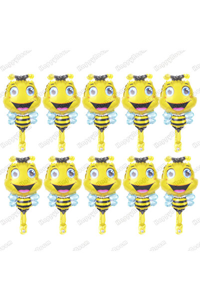 Miniso بالونات ليزر أخرى، 10 قطع من بالونات النحل الصغيرة المصنوعة من رقائق م...