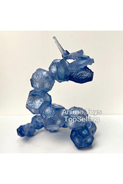 BANDAI Crystal Onix 15cm/5.9in Anime Pokemen Figure Crystal Onix Action Figur...