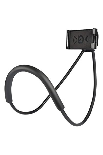 Generic Lazy neck phone holder, creative multi-functional mobile phone holder, desktop stand, bed stand, carrier