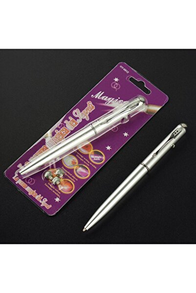 Choice قلم حبر جاف متعدد الوظائف مزود بإضاءة LED، قلم حبر غير مرئي، ضوء الأشع...