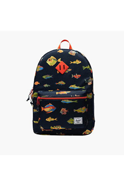 Herschel Supply Co. Herschel Supply Co Printed Backpack with Adjustable Strap...