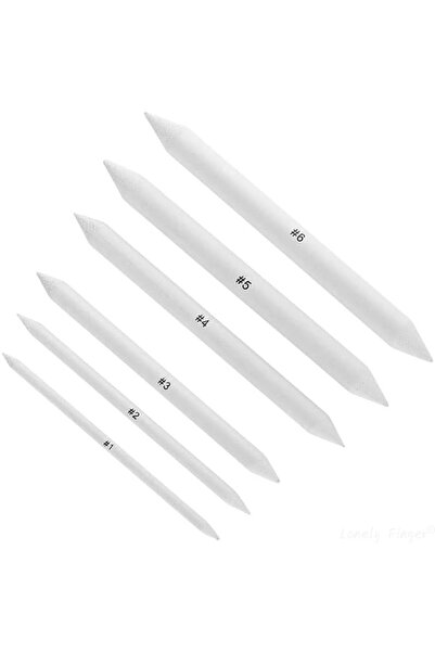 Choice 6pcs Paper Pen 6/12 Pcs Blending Stumps, Paper Art Blenders, Drawing P...