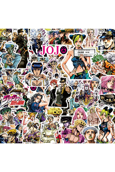 BANDAI 30 قطعة، 10/30/80 قطعة، ملصقات رائعة لشخصية كوجو جوتارو من أنمي جوجو م...