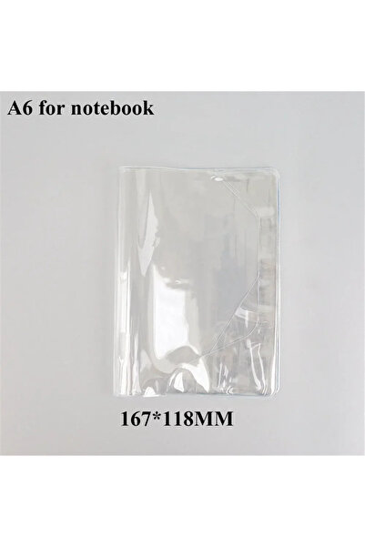 Choice غلاف واقٍ شفاف مقاوم للماء من مادة PVC لدفتر الملاحظات A6 و A5، دفتر ا...