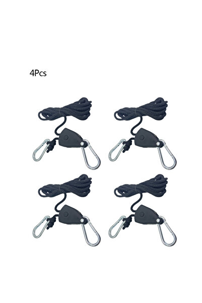 Choice 4 قطع، 2/4/6/10/16 قطعة، بكرة حبل، بكرة معدنية لرفع 1/8، حبل قابل للتع...