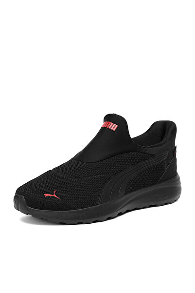 Puma sneakers men's black SOFTRIDE COSMIC SLIP